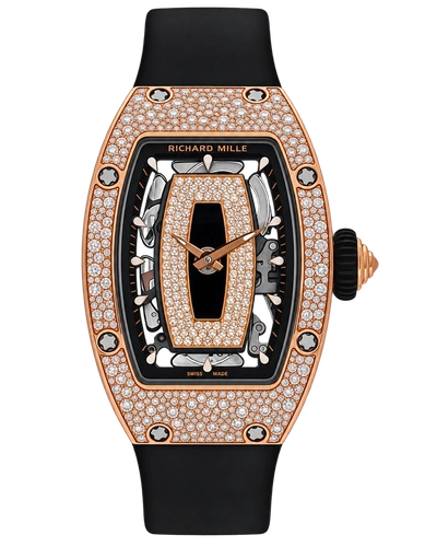 Премиальная реплика Richard Mille RM07-01 RG Snow Set Black Lips