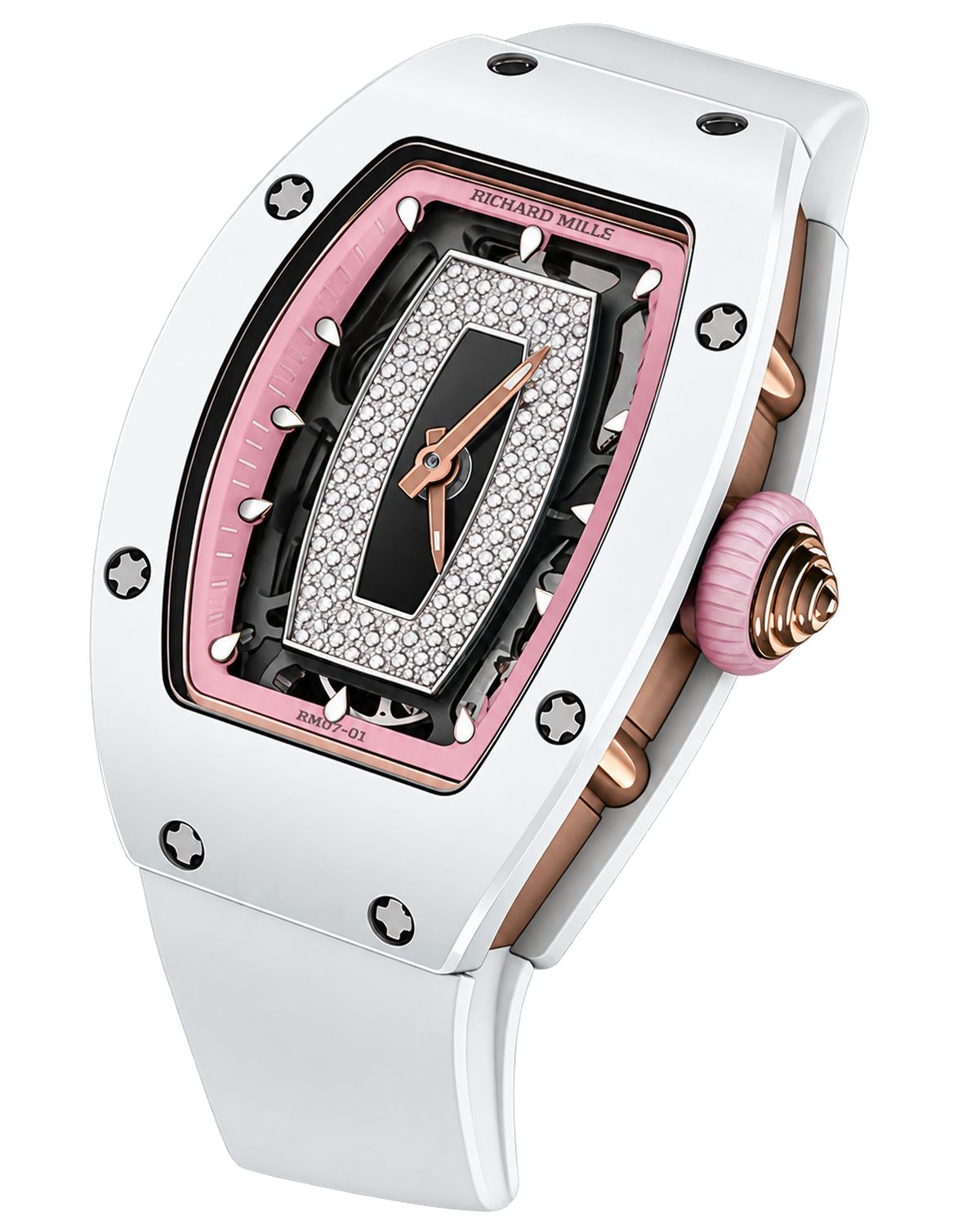 Richard Mille RM White Ceramic Diamonds RM 07-01