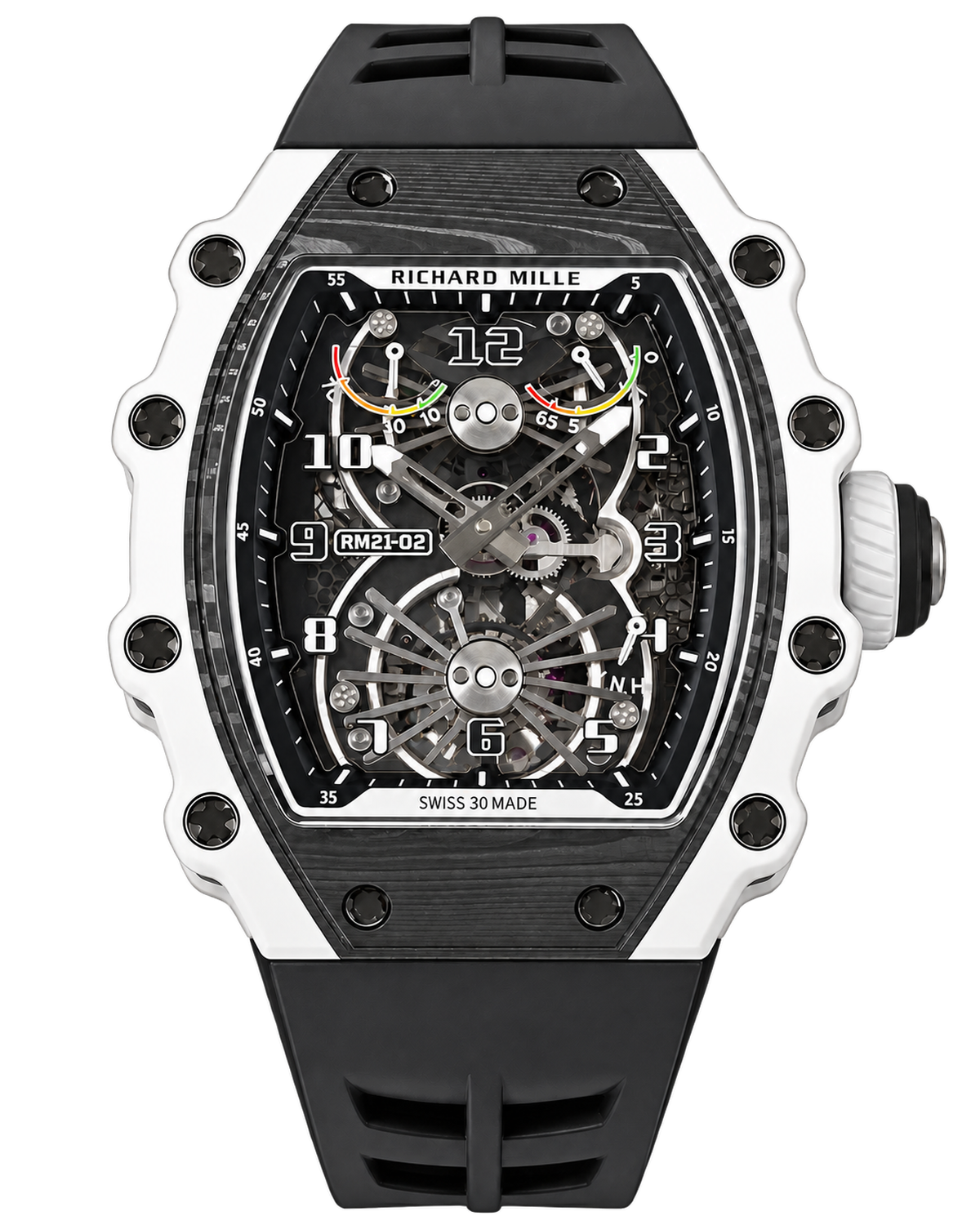 Richard Mille RM21-02 Replica Watch Tourbillon Black Dial