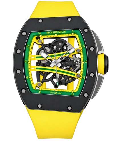 Премиальная реплика Richard Mille RM61-01 Replica Watch Yohan Blake Black Ceramic Case ZF