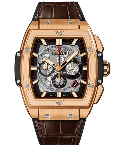 Премиальная реплика Hublot Spirit of Big Bang 601.OX.0183.LR, золотистое оформление