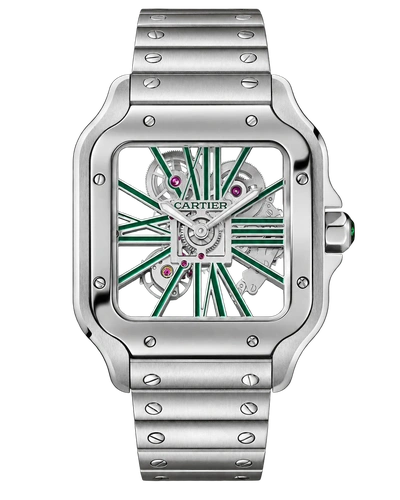 Премиальная реплика Cartier Santos De Cartier CRWHSA0028