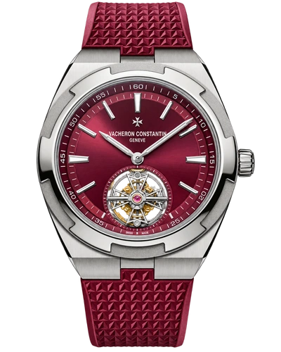 Премиальная реплика Vacheron Constantin Overseas Tourbillon 6000V/210T-H179, Red